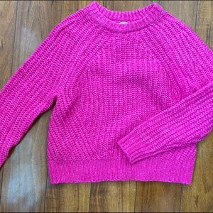 Pink sweater
